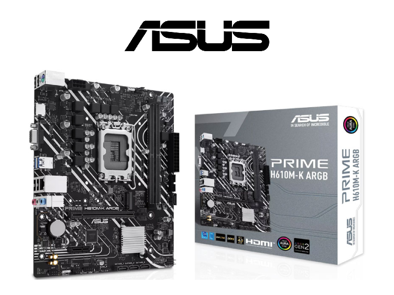 PLACA  ASUS  PRIME H610M-K S/V/L DDR4